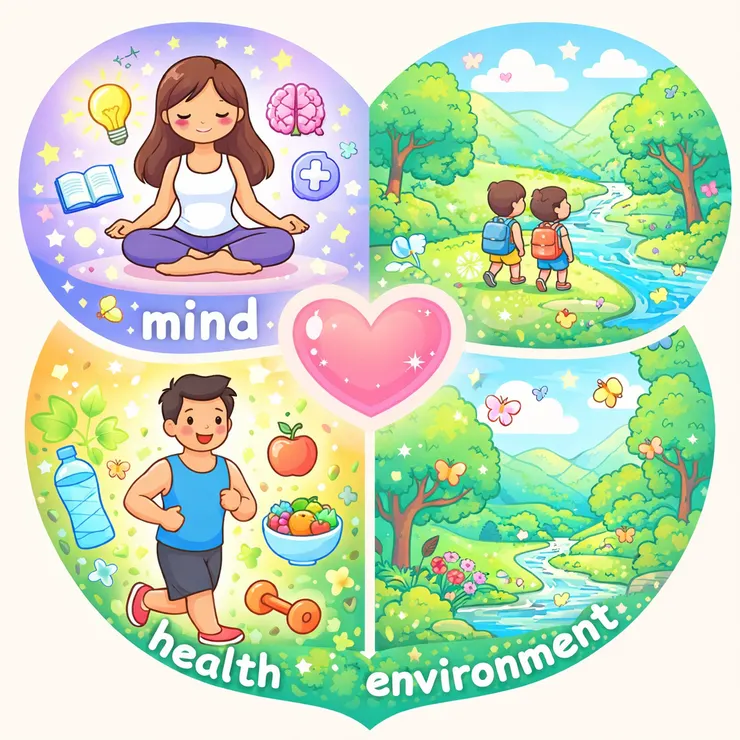 心靈、身體與環境的平衡