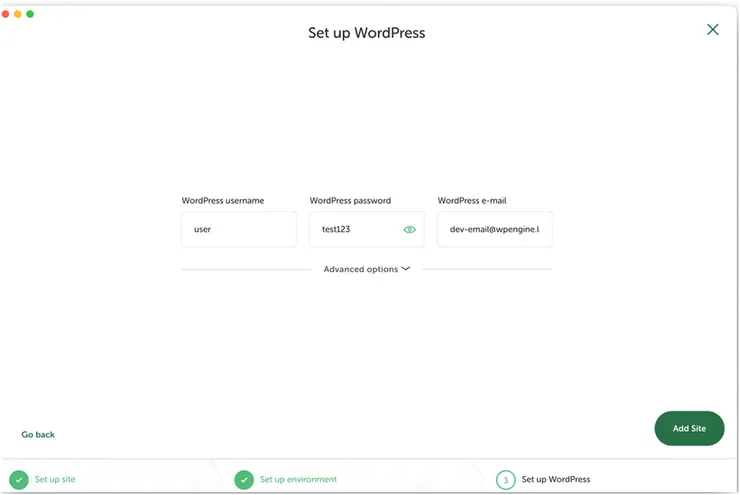 設定WordPress帳號密碼