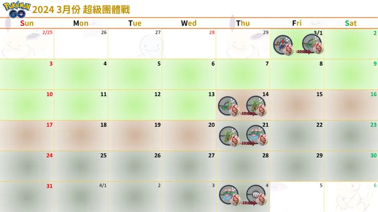 驚奇多多的世界_3月份超級團體戰