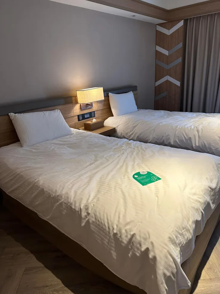 飯店很乾淨舒適，還香香的