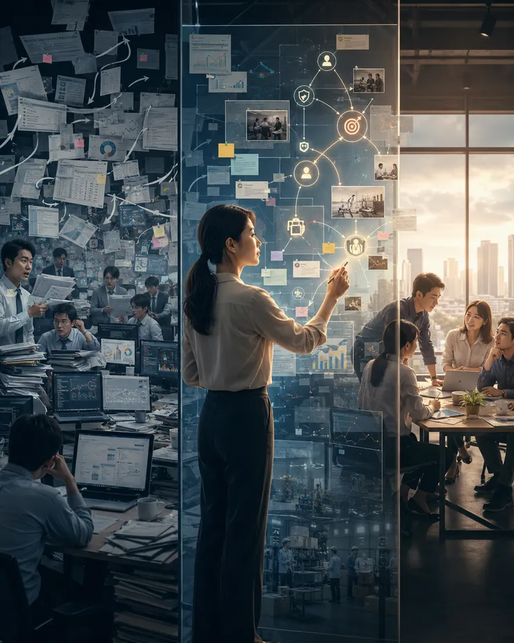 AI 淘汰的是站在管理位置，卻不願意理解工作的人。