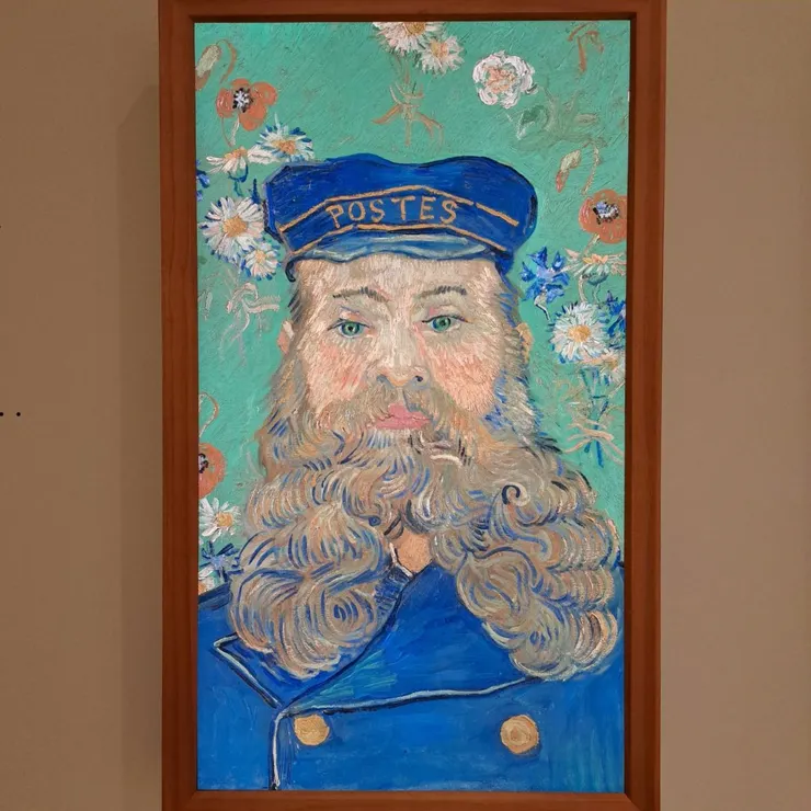 ▲約瑟夫．魯林肖像（1889年作品）