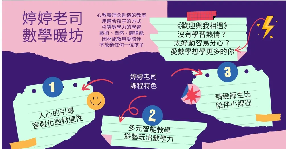 阮靖婷（婷婷老司）數學暖坊陪伴心沙龍