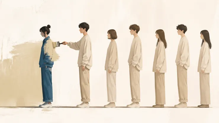 從來沒有人說「我應該多了解你的文化」，這樣的融入只會是單向的。（圖/ ChatGPT 製作）