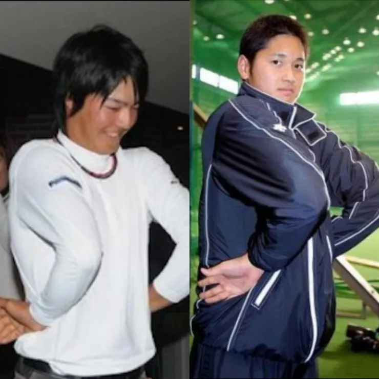 左:石川遼 右:大谷翔平