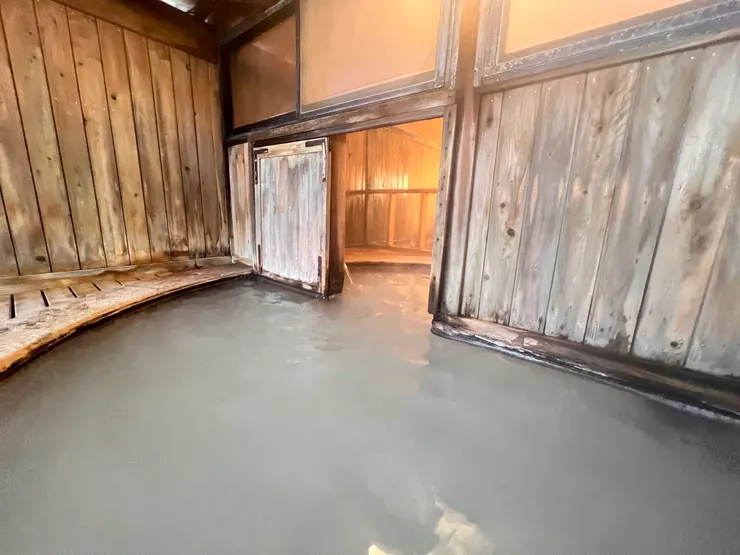 戶外的貸切溫泉