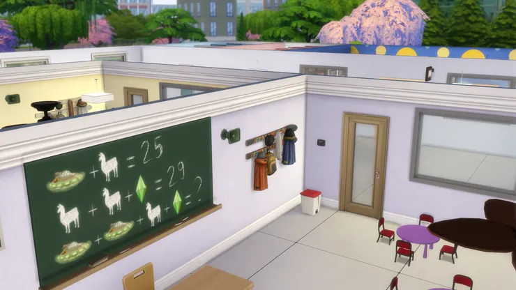 從高處看看，還有另一個班別哦。