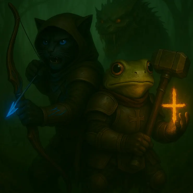 托魯與維爾並肩對抗蝕牙犬