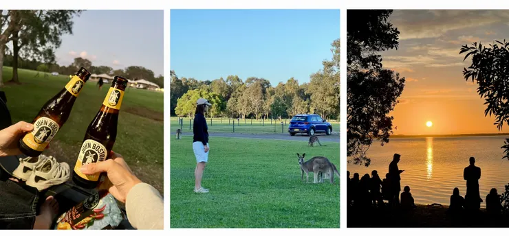 最喜歡的袋鼠度假村（但不是最舒適）。