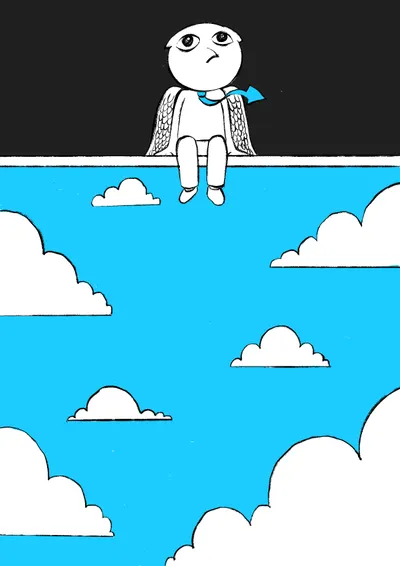 翅膀，不為我而飛