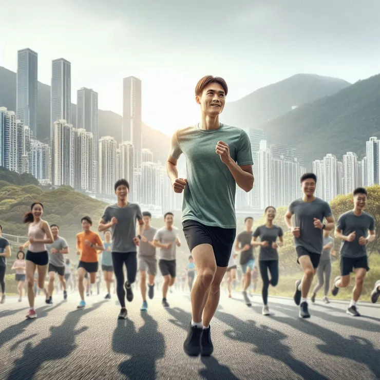 示意圖：請好好鍛鍊身體。(圖片來源：Copilot AI 生成圖)