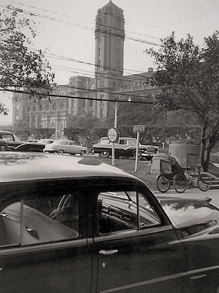 MAAG原位於總統府（1960年代，在台美軍拍攝）