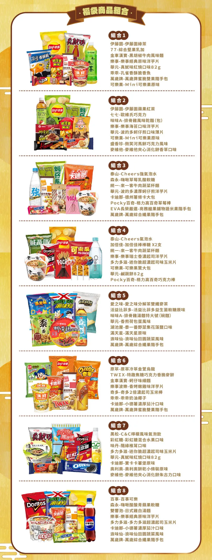 2025全家福袋總覽
