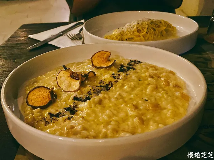 Risotto Gorgonzola e Pere