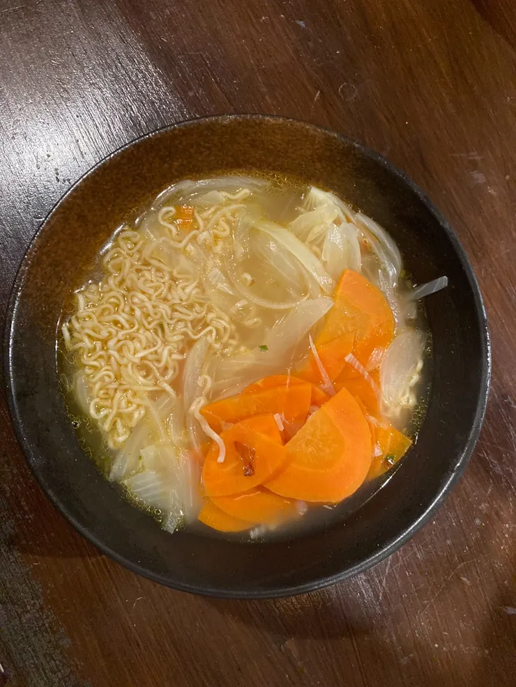 終於解決剩餘的蔬菜