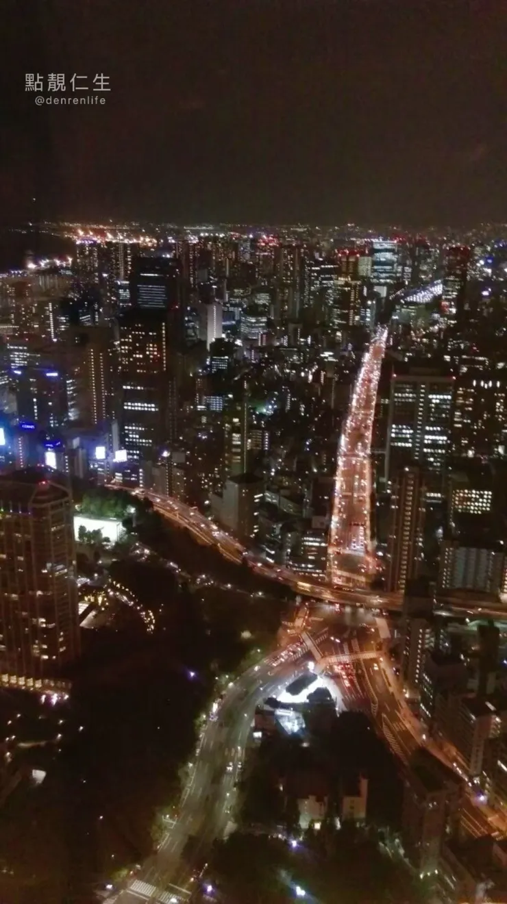 日本東京｜東京鐵塔夜晚的景色