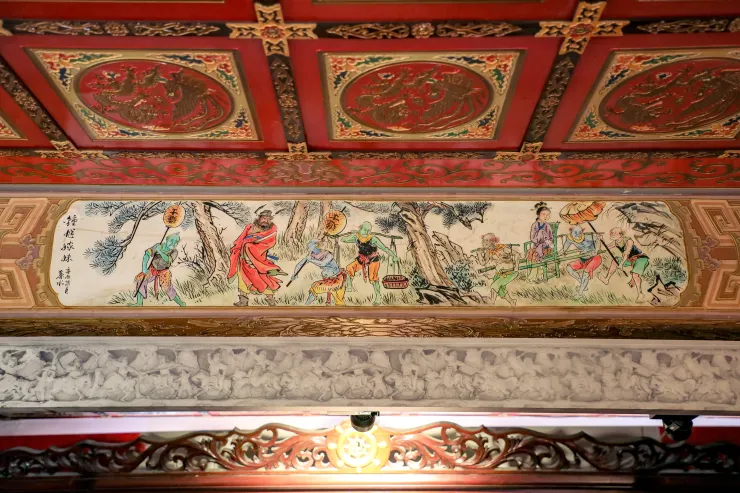 潘麗水司阜彩繪作品