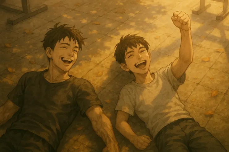 王謙逢與王凱逢的童年