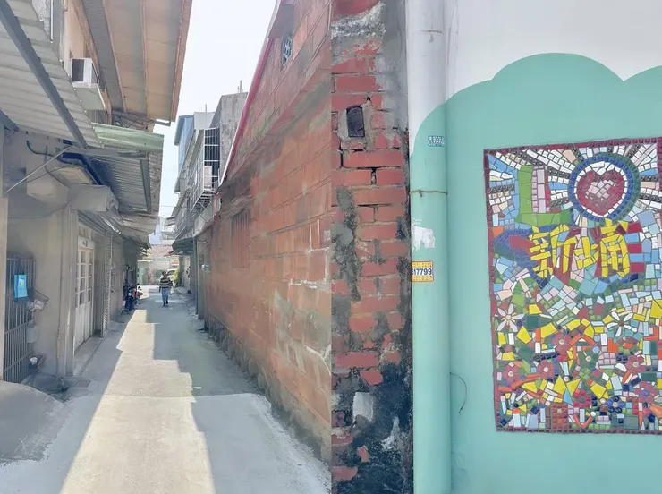 穿梭在新埔小鎮的三街六巷,很容易看到古蹟