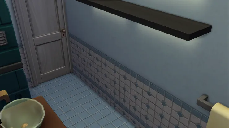 木架下面好像有光，安裝了光管嗎？