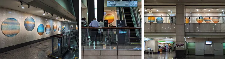 西元2023年11月，心球、空間與時間的對話。