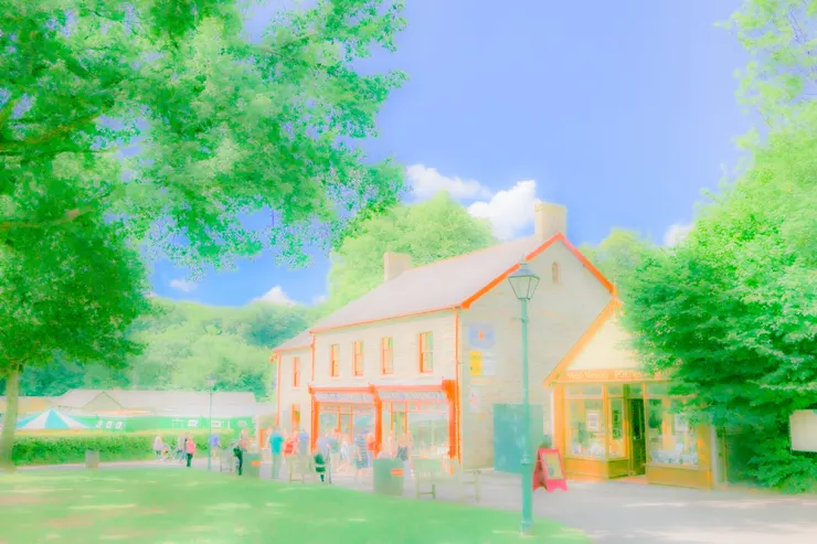 聖法根國家歷史博物館中的格瓦利亞雜貨店(Gwalia Stores)