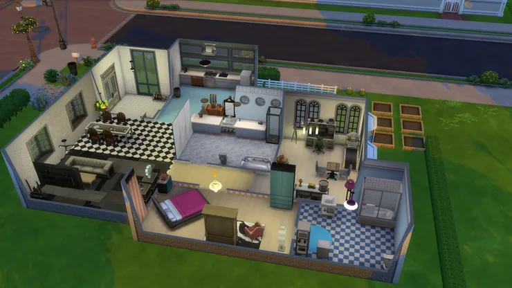 這個房子可能跟大家的家格局差不多。