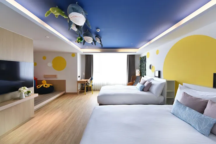 這次專案中的超夯鯊鯊和室房