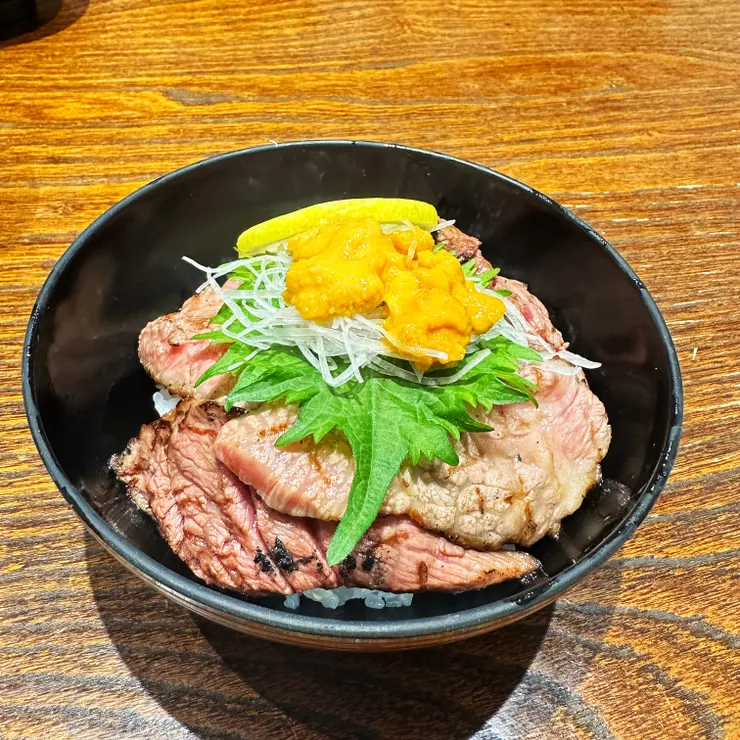 能登牛炙燒丼