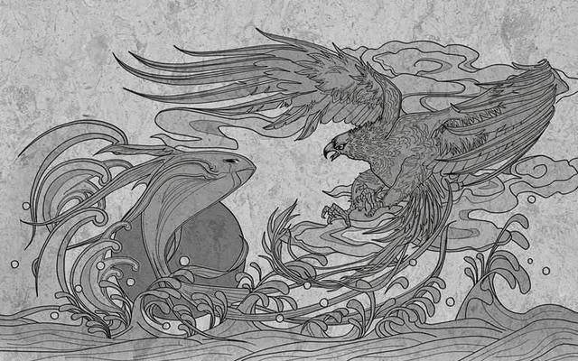 鯤化為鵬（圖片取自網路）