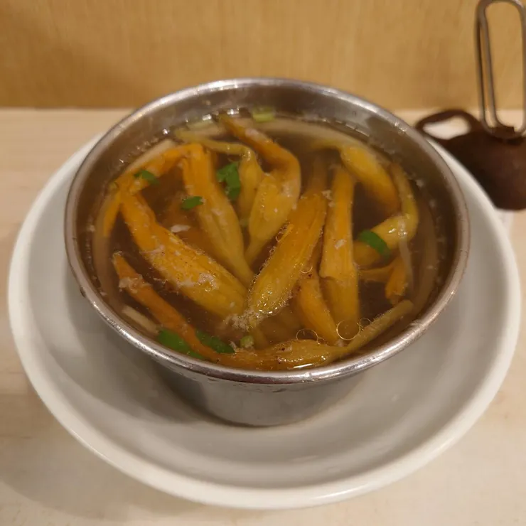 金針肉絲湯