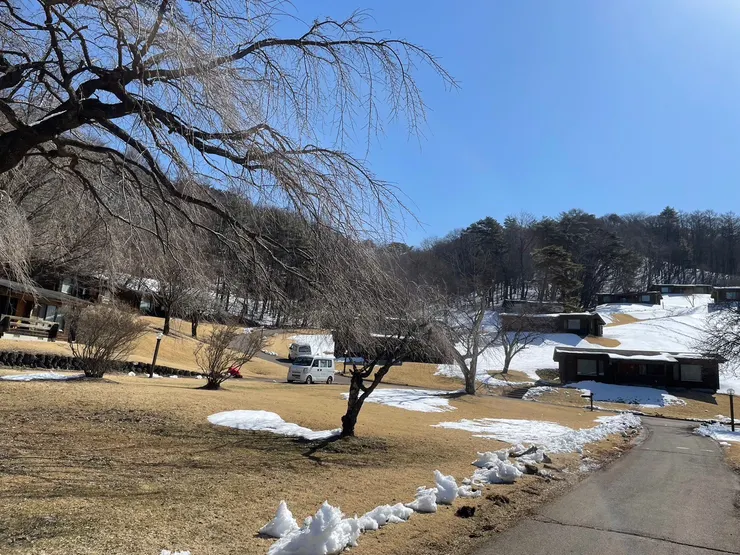 王子飯店的小木屋園區風景