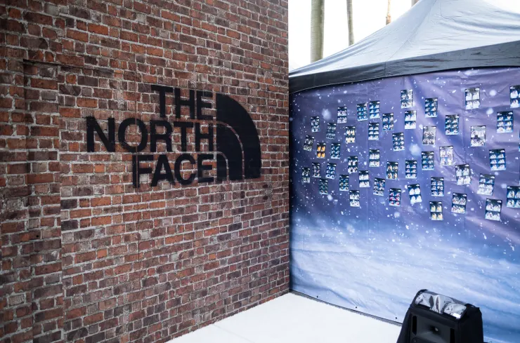 佈景上都是拍貼成果