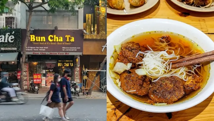 越南河內美食推薦No.7: Bun Cha Ta&nbsp;