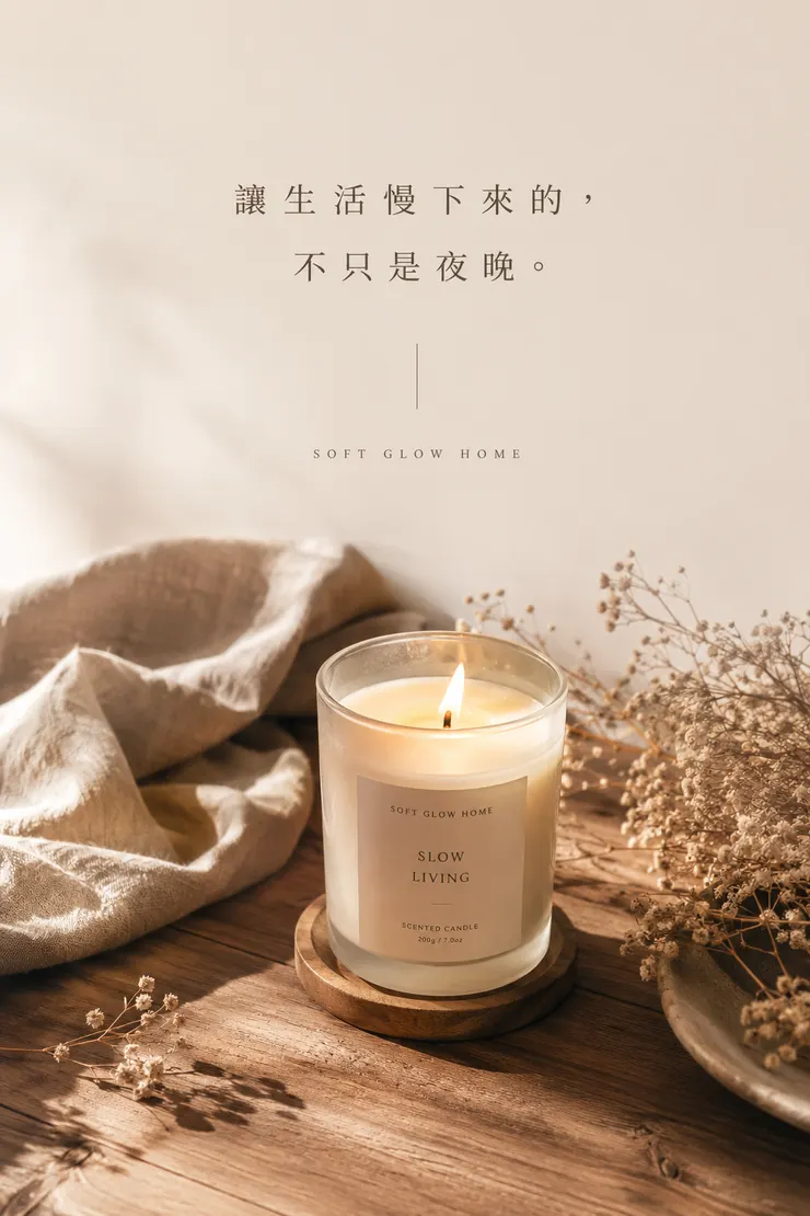 香氛蠟燭海報