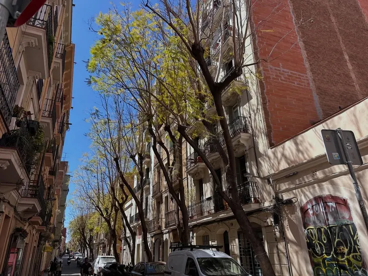 對我而說，很西班牙感的街道