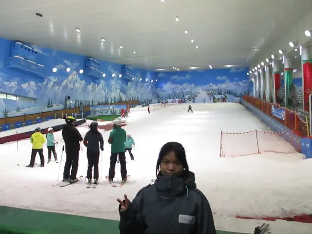 首爾室內景點熊津遊樂城 Woongjin Playdoci 室內滑雪場