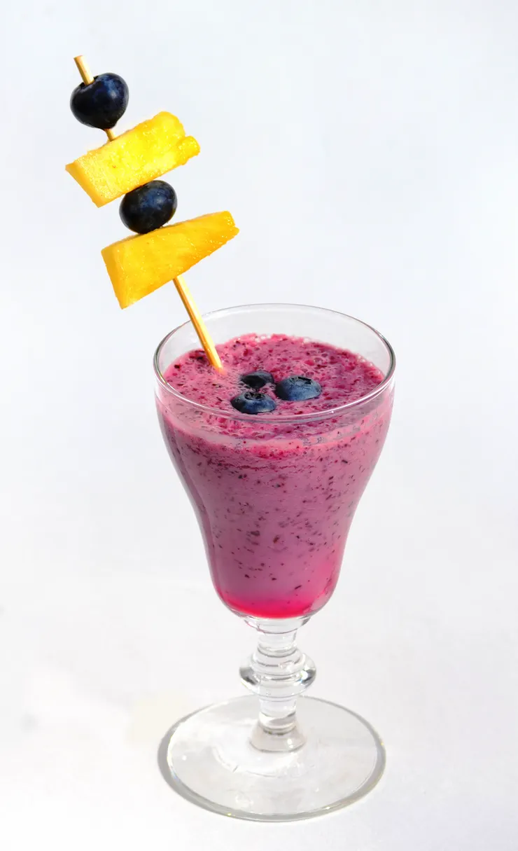 果昔。By Mike65444 - fruit smoothie, CC BY-SA 2.0