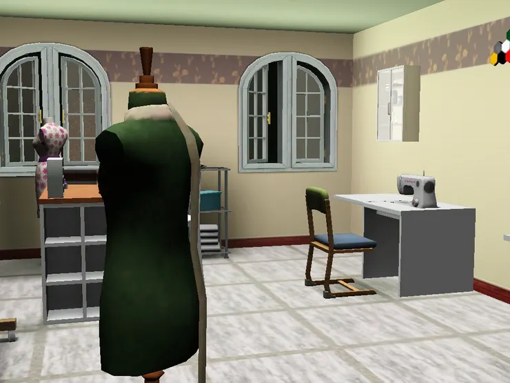 這個房間也有窗戶。