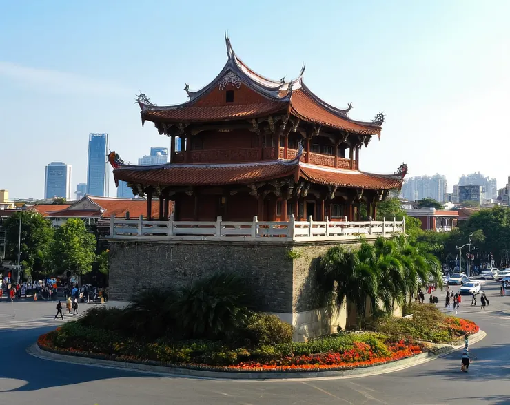 大南門離照門鎮平樓