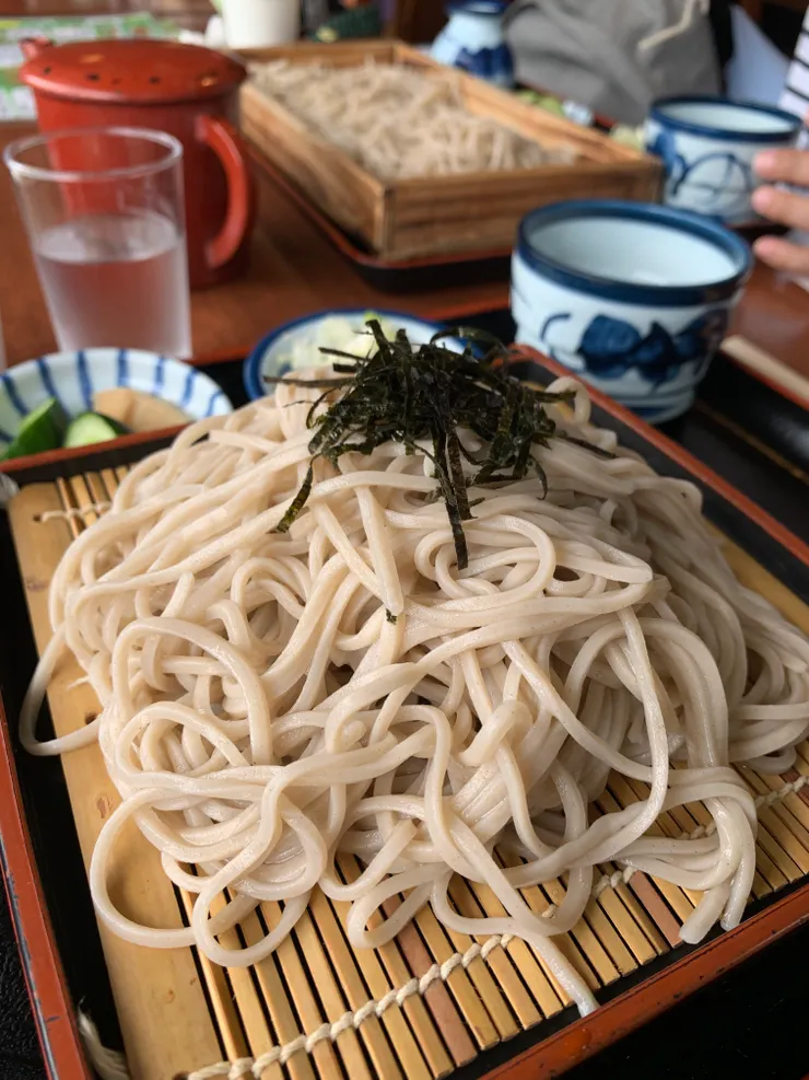 這是基本蕎麥的分量,板蕎麥大概是三倍多