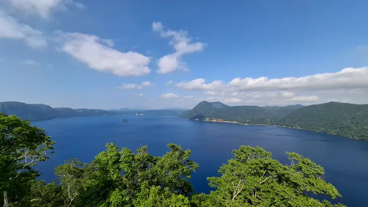 今日旅程最美照:絕美摩周藍