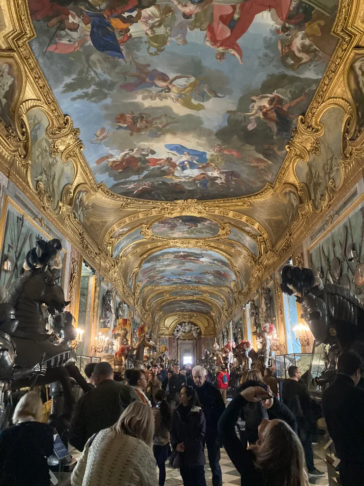 都林王宮 超級華麗但時值國定假日人滿為患