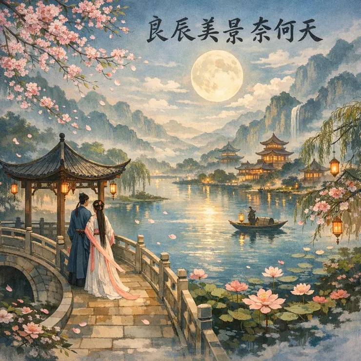 良辰美景奈何天