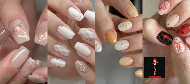 上班低調款、漂亮婚甲、日常休閒、演唱會應援甲