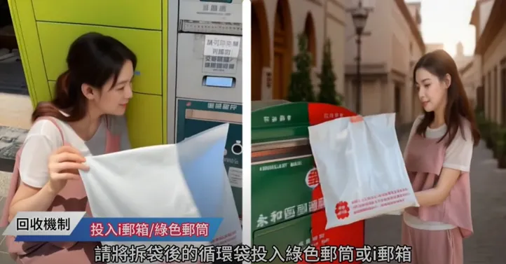 東森購物大力推動中華郵政的綠色郵筒與i郵箱，希望能將環保行動落實至消費者的生活圈（圖／東森購物提供）