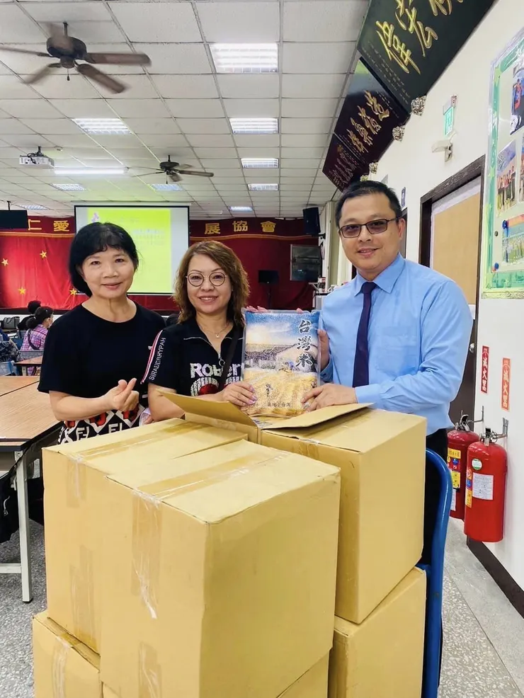 慈善累積功德-中元與廟慶贊普物資院長已送往社區發展協會