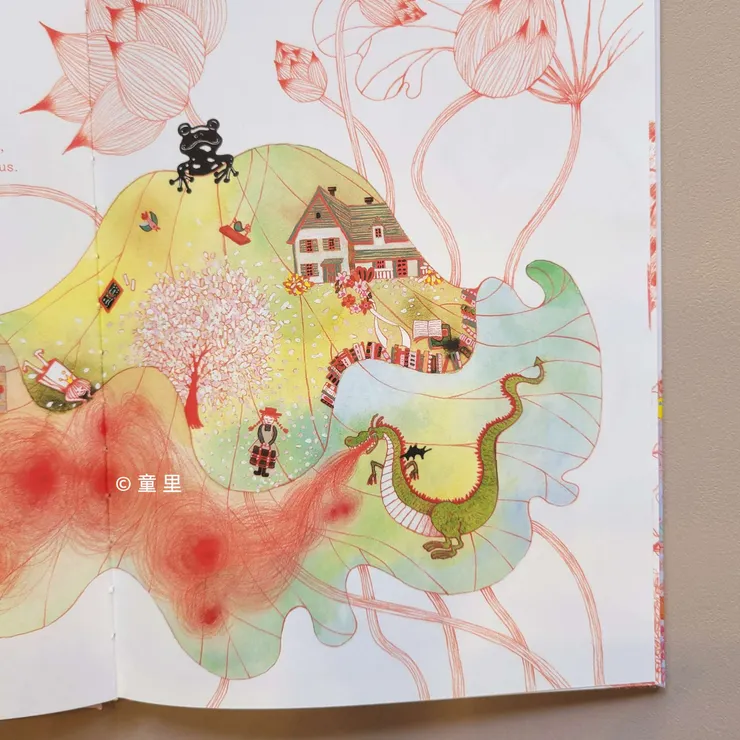 跳躍的小青蛙,告訴我,你的蓮花裙子可以帶給你甚麼?