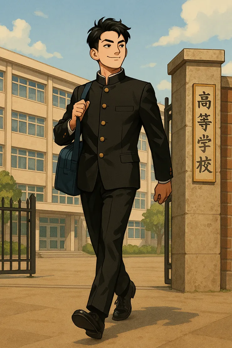 翹課生！ (小昕咒語Copilot繪圖)