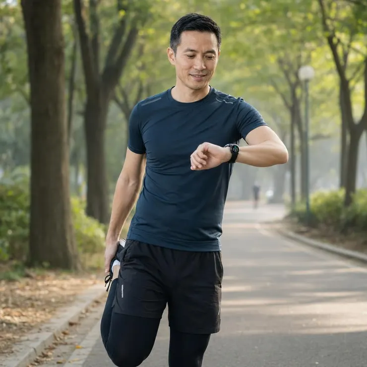 梁練偉利用跑錶恢復數據，規劃最適化的身體修復。